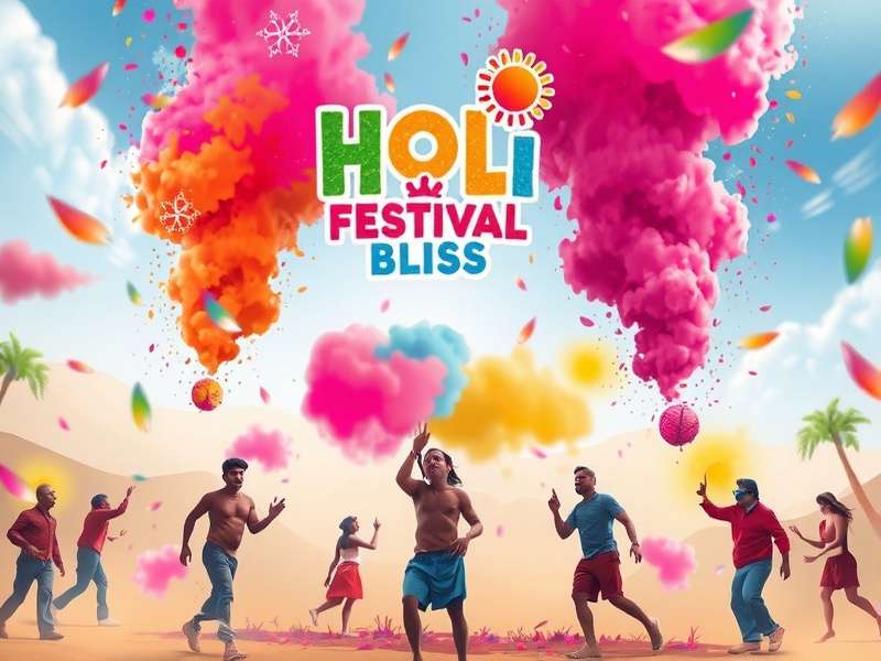 Holi Festival Bliss Game Cover